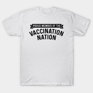 Vaccination Nation coronavirus T-Shirt